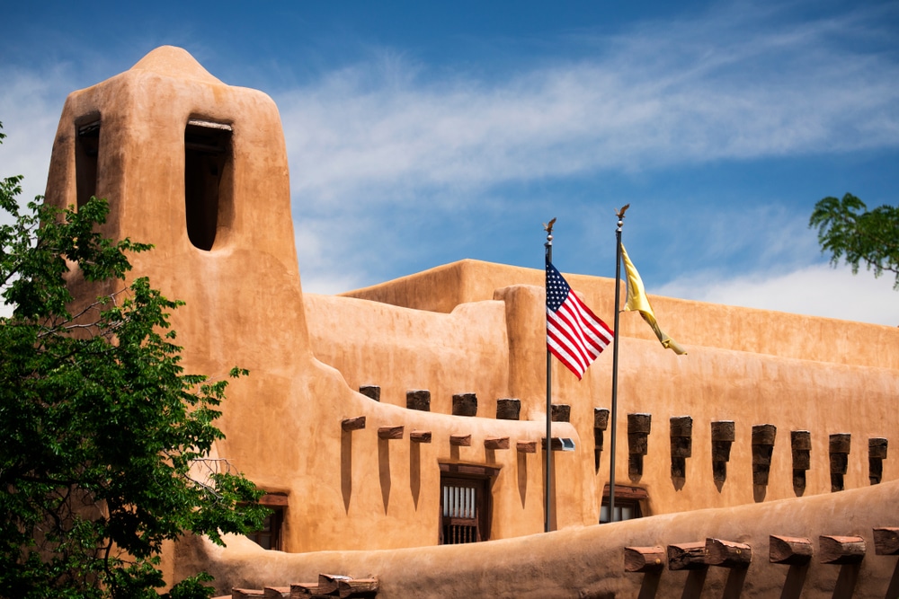 The New Mexico Museum of Art is one of the top Santa Fe Musuems to visit this winter