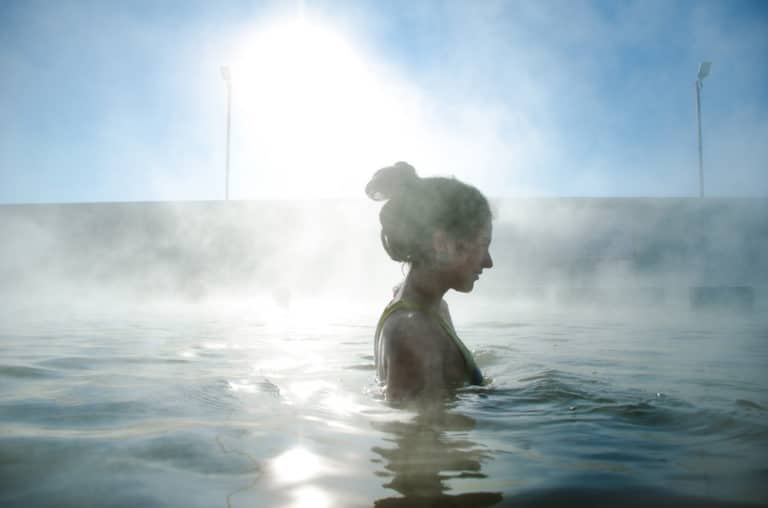 Relax and unwind in the Mineral Hot Springs at Ojo Caliente This Winter