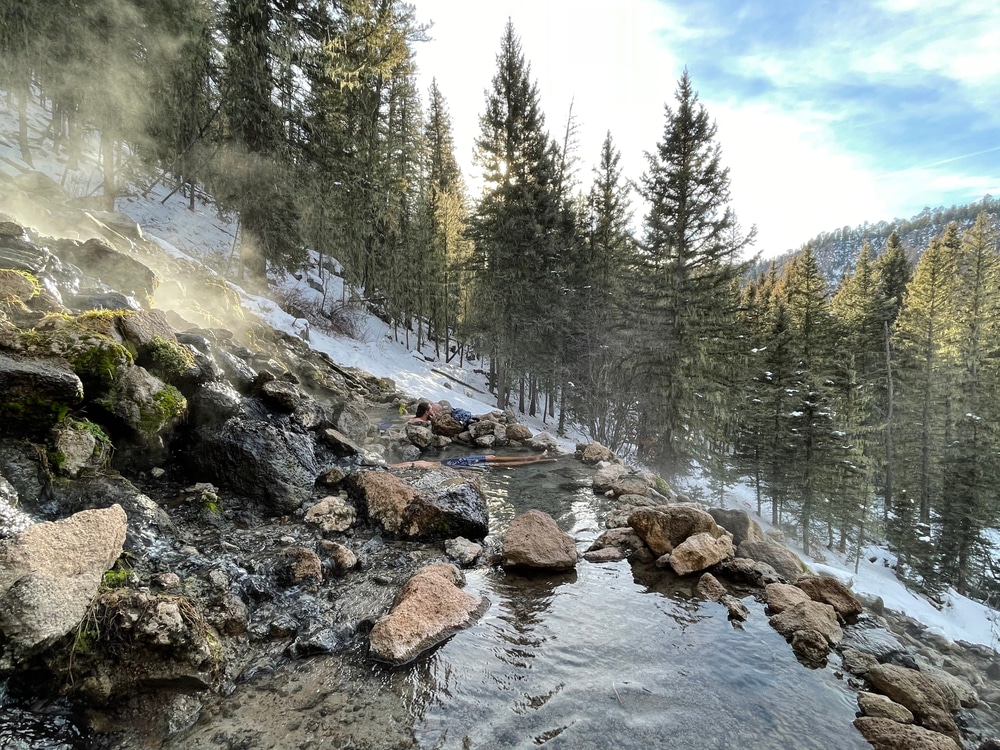 Best New Mexico hot springs, as seen in the mountains of northern New Mexico