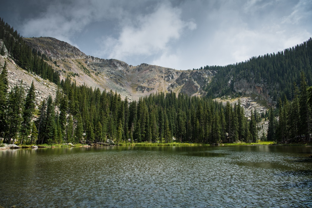Nambe Lake Trail - one of the best places for hiking in New Mexico
